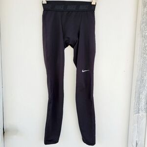 Nike mens Hyperwarm Golf Tour Performance tights Black Size Medium